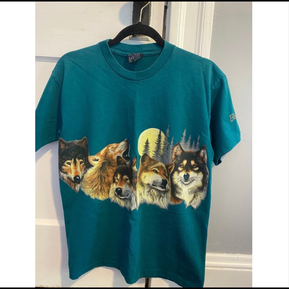Vintage Wolf Shirt from Black Hills, SD